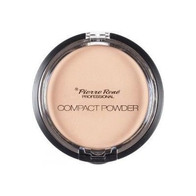 Pierre Rene Compact Powder Pudr na obličej 03 Transparent 8 g