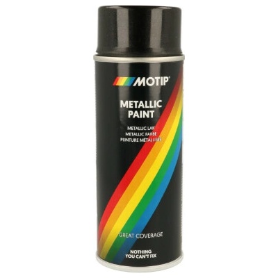 Motip metalický lak černý 400ml