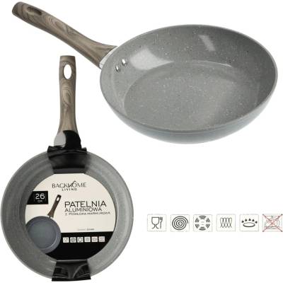 Pro-Tech shop Panvica hliníková s mramorovým povrchom 26cm 68835