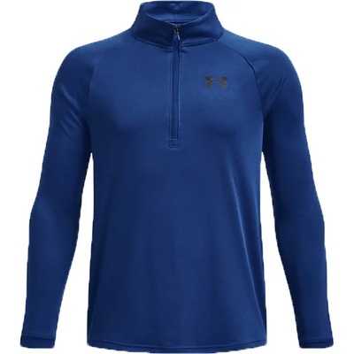 Under Armour Суитшърт Under Armour UA Tech 2.0 1/2 Zip-BLU 1363286-471 Размер YXS