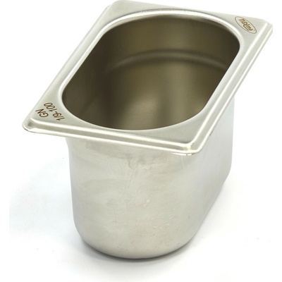 Gastronádoba 1/9 GN - hloubka 10 cm - 17,6 x 10,8 cm - nerezová ocel