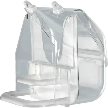 Ferplast Pretty 4522 прозрачна хранилка за птици - кг