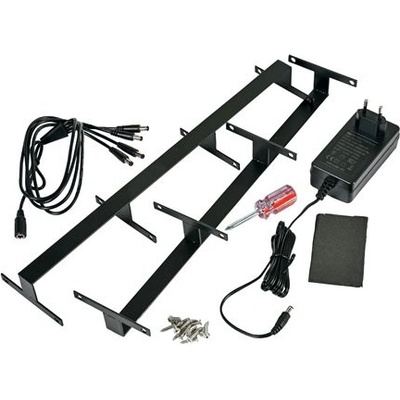 Konstrukcia na 4 nabíjacie stanice pre LED sviečky 305 x 124 x 430 mm 183178