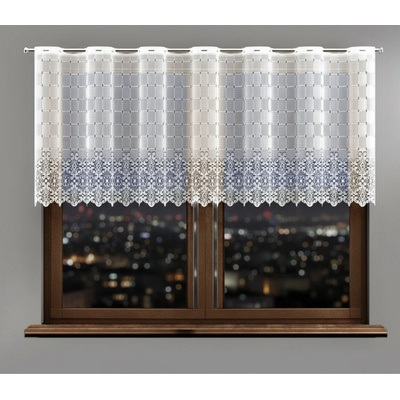 Dekorační metrážová vitrážová záclona CIELLO bílá výška 60 cm MyBestHome – Sleviste.cz