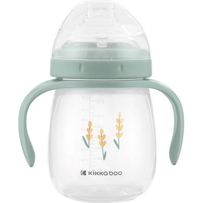 KikkaBoo Преходна чаша KikkaBoo - Sleepy Sheep, 240 ml, мента (31302030108)