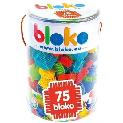Mochtoys Блокчета: строителни блокчета с шипове - 75 бр (11600)