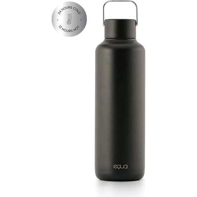 Equa Timeless Thermo Dark termoska z nerezové oceli černá 600 ml