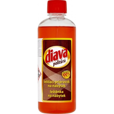 Diavata Politúra leštenka na nábytok ružová 500 ml