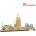 CubicFun 3D пъзел 186 части CubicFun - City Line Barcelona
