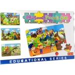 Wenzhou Bonvan Stationery & Gifts Co. , Ltd Пъзел 4 в 1 educatoinal series М18-065