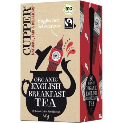 Cupper Organic English Breakfast Tea 50 g