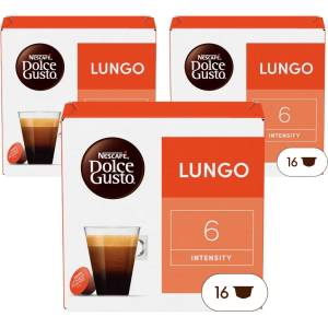 NESCAFÉ Lungo 3 ОПАКОВКИ 3х16 капсули
