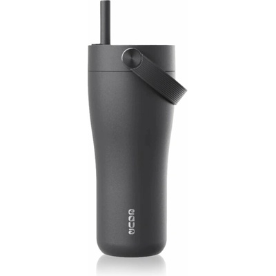 Equa Carry Cup antikorový hrnček termo Black 600 ml