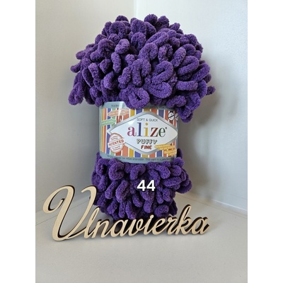Alize Puffy Fine 44 fialová