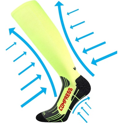 Voxx ponožky Flex Neon Yellow