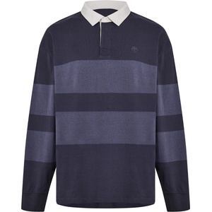 Timberland Блуза с яка Timberland Men's Rugby Polo Shirt - Black Pearl