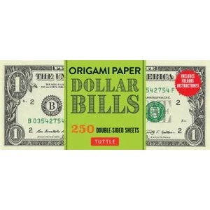Tuttle Publishing Origami Paper: Dollar Bills | Marc Kirschenbaum