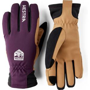 Hestra Ръкавици Hestra Women's XC Primaloft Gloves - Plum / Tan - размер 6 (EU) (202-8143-0412)