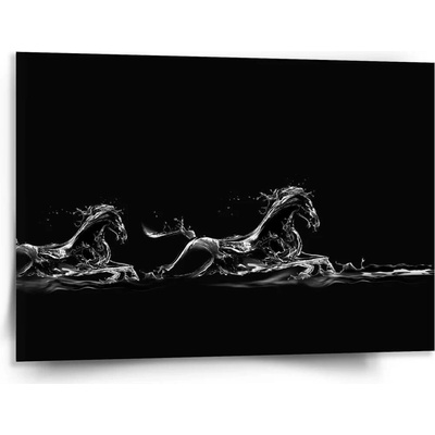 Sablio Obraz Vodní kůň - 150x110 cm
