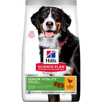 Hill’s Science Plan Mature Adult Senior Vitality 6+ Large Chicken 14 kg