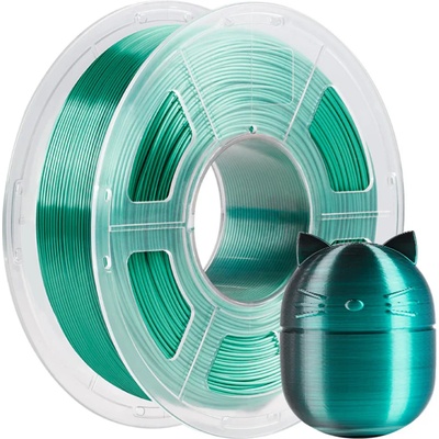 Anycubic PLA Silk Dual Color Black Green - 1, 75 mm / 1000 g (6974662352668)