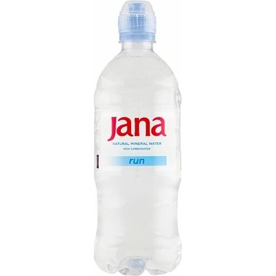 Jana Run prírodná minerálna voda nesýtená 0,75 l