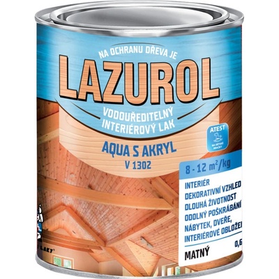 Lazurol Aqua S Akryl 5 kg lesklý
