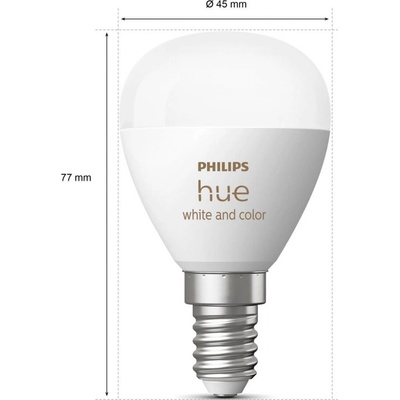 Philips Hue White&Color Ambiance E14 5,1W sada 2ks 871951449128100