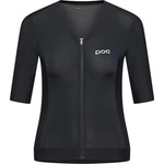 POC Дамска фланелка с къс ръкав за колоездене POC Women's Raceday S/S Jersey Cycling jersey - Uranium Black (156-3068-0312)