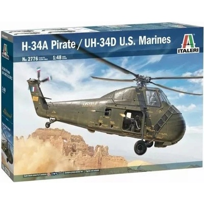 Italeri Model H-34A Pirate /UH-34D US Marines 1:48
