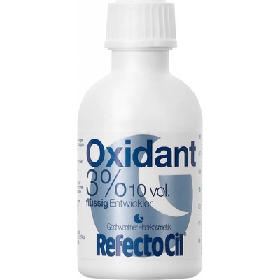 RefectoCil Oxidant Liquid 3% tekutý peroxid pre farby na obočie a riasy 100 ml