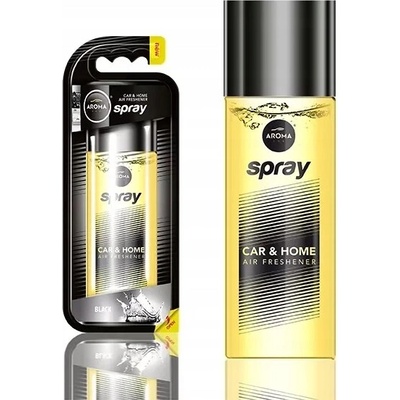 Aroma car s pumpičkou 50 ml čierna