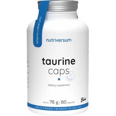 Nutriversum Taurine Caps 1000 mg [60 капсули]