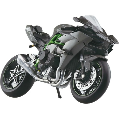 Aoshima Kawasaki Ninja H2R Complete Motorcycle Model 1:12