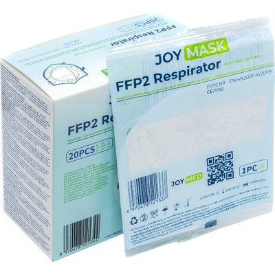 JoyMask FFP2 respirátor bílý 20 ks