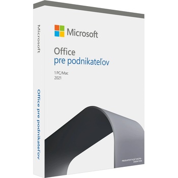 Microsoft Office 2021 pre domácnosti a podnikateľov SK krabicová verzia T5D-03548 nová licencia