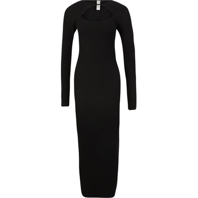 Y.A.S Плетена рокля 'KANNA' черно, размер XS