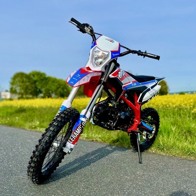 Pitbike Leramotors By Apollo THUNDER 125cc 17/14 E-Start Červená | Zboží Auto