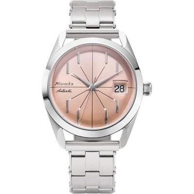 Nivada Grenchen Antarctic Salmon Spider Forstner Rivet