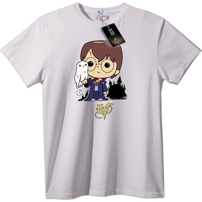 NOONEBRAND Harry Potter Chibi Тениска - M, White