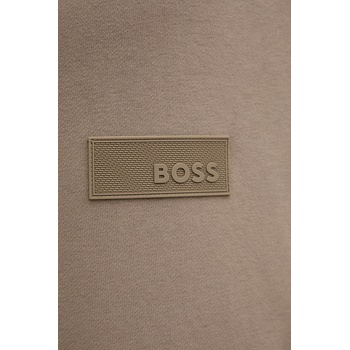 BOSS Green суичър с цип мъжки с памук SW_Collar Full Zip (50564104)