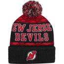 Outerstuff Dětská zimní čepice New Jersey Devils Puck Pattern Cuffed