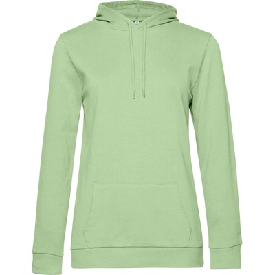 B&C mikina Hoodie COT-01W04Wx4600 nefritová světlá