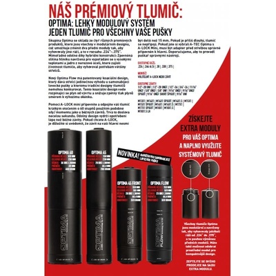 A-TEC OPTIMA 45 pro ráže do 6,5mm na závit M18x1mm