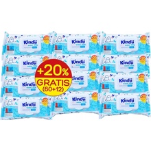 Kindii Pure Water Vlhčené ubrousky 12 x 60 ks