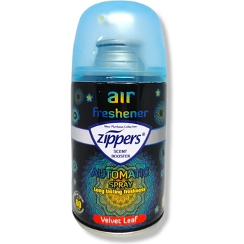ZIPPERS ароматизатор, Лукс, Пълнител за машинка, Velvet Leaf, 260мл