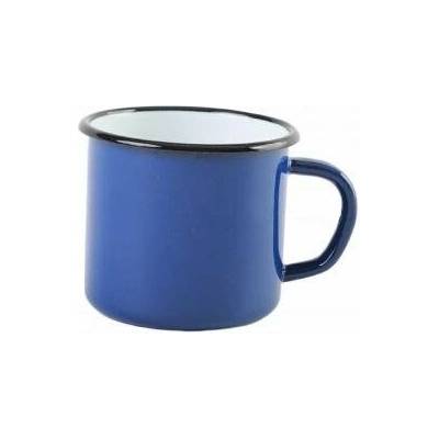 Olymp hrnek 8 cm modrý becher zimní večer 400 ml