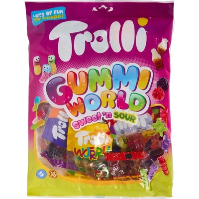 Trolli Gummi World Sweet & Sour 500 g