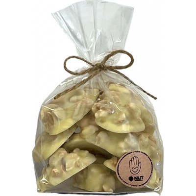 Nutworld Arašídové hrudky v celofánku Bílá čokoláda 150 g