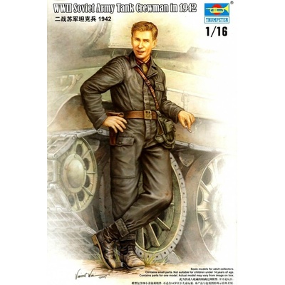 Trumpeter WWII Soviet Army Tank Crewman In 1942 1:16